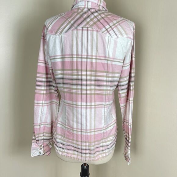 Roper Plaid Western Button Down Shirt - Picture 3 of 5